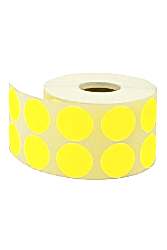 Taneks 25 mm Sarı Nokta Etiket 2500 Lü - Taneks